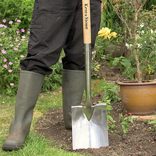 Kent And Stowe Stainless Steel Digging Spade