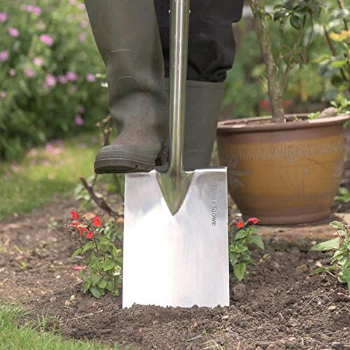 Kent And Stowe Stainless Steel Digging Spade