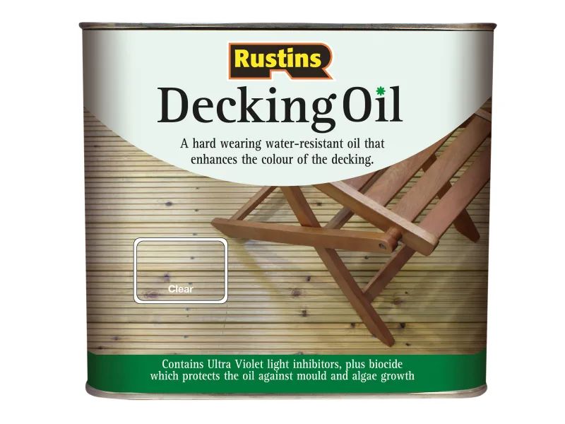 Rustins Decking Oil Clear 2.5 Litre