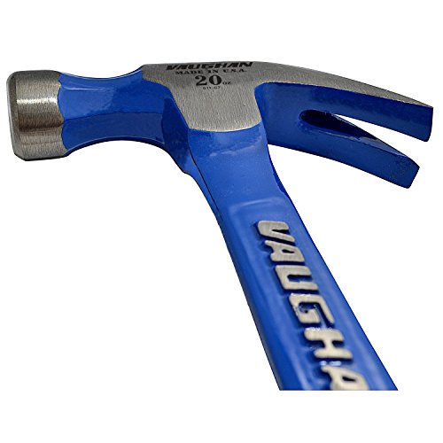 Vaughan R20 Curved Claw Nail Hammer All Steel Smooth Face 570g (20oz)