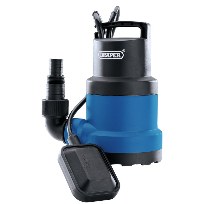 Draper 230v 250w Submersible Water Pump With Float Switch