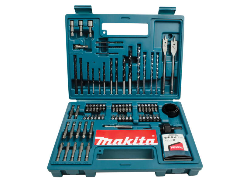 Makita B-53811 Drill & Screwdriver Bit Accessory Set, 100 Piece