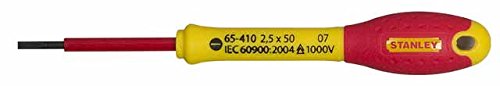 Stanley FatMax® VDE Insulated Screwdriver Parallel Tip 2.5 x 50mm