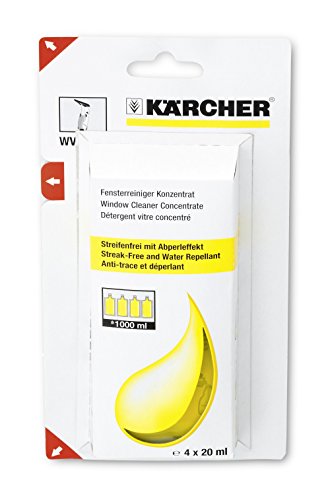 Kärcher Glass Cleaning Sachets (4x20ml)
