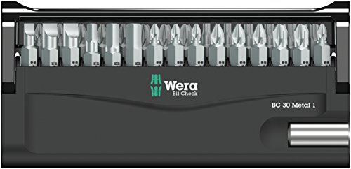 Wera Bit-Check 30 Metal 1 Set, 30 Piece