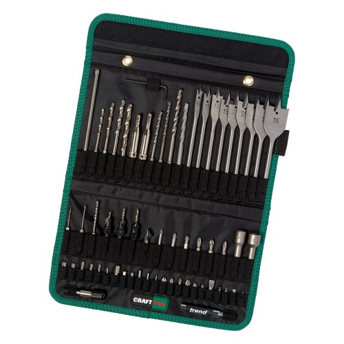 Trend Craft Pro Quick Release 60pcs Set in Tool Holder