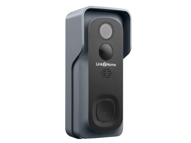 Link2home Weatherproof (ip54) Smart Battery Doorbell