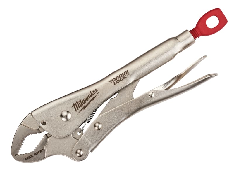 Milwaukee Hand Tools TORQUE LOCK MAXBITE Curved Locking Pliers 250mm (10in)