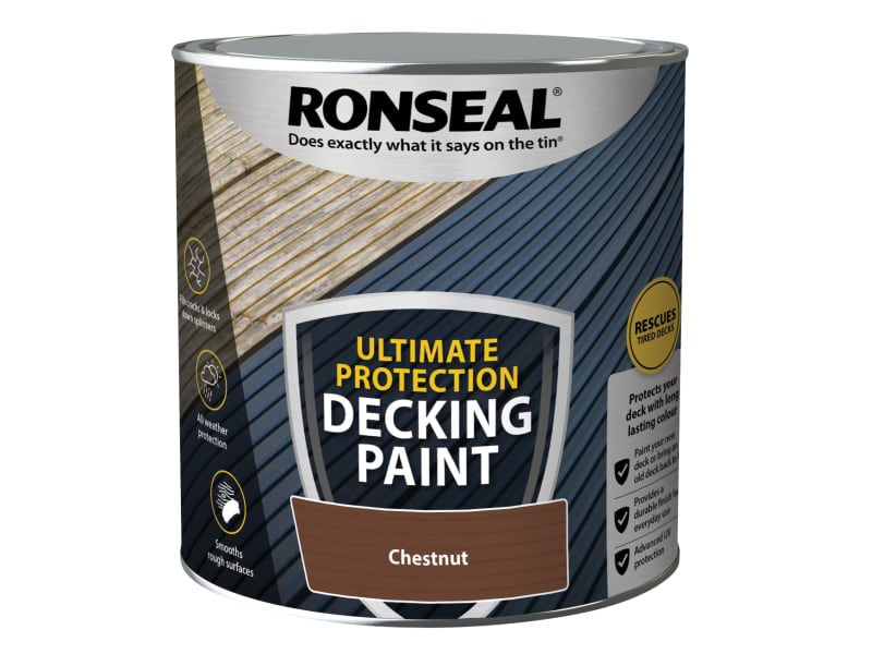Ronseal Ultimate Protection Decking Paint Chestnut 2.5 litre