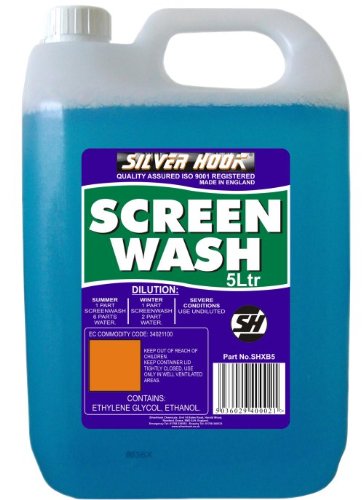Silverhook Concentrated All Seasons Screen Wash 5 Litre