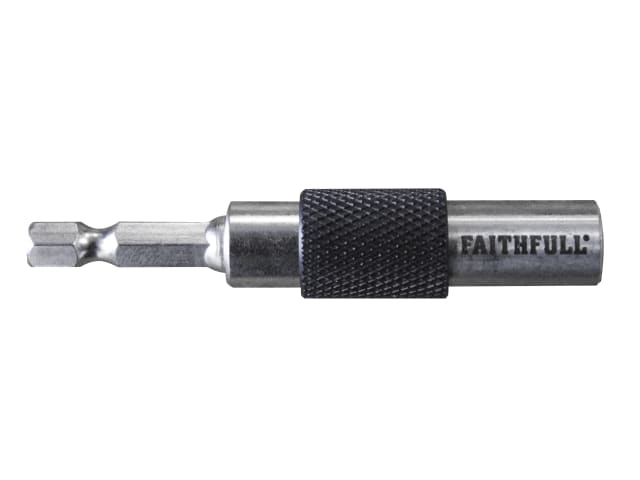 Faithfull 15 Flexi Bit Holder 75mm & PZ2(x2) Bits