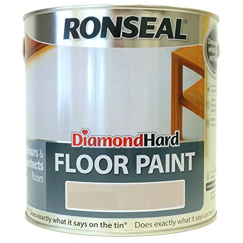 Ronseal Diamond Hard Floor Paint - Black - 2.5 Litre