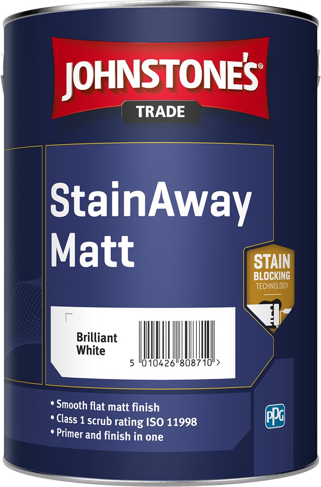 Johnstone's Trade Stainaway Matt Emulsion Paint