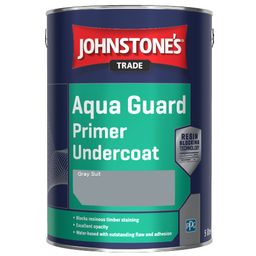 Aqua Guard Primer Undercoat - Gray Suit - 1ltr