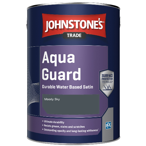 Aqua Guard Durable Water Based Satin - Moody Sky - 2.5ltr