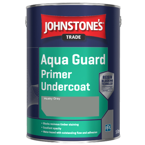 Aqua Guard Primer Undercoat - Husky Gray - 1ltr