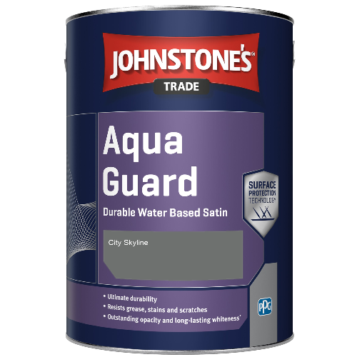 Aqua Guard Durable Water Based Satin - City Skyline - 5ltr