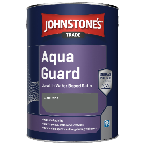 Aqua Guard Durable Water Based Satin - Slate Mine - 1ltr