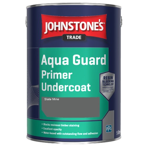Aqua Guard Primer Undercoat - Slate Mine - 1ltr