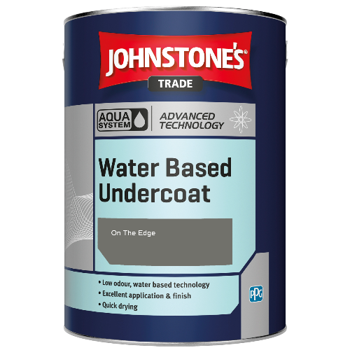 Johnstone's Aqua Water Based Undercoat paint - On The Edge - 5ltr
