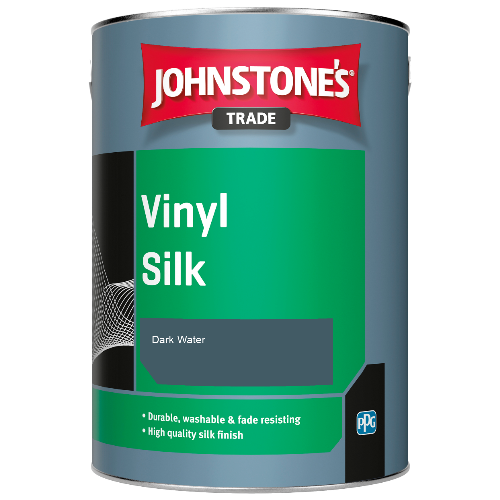 Johnstone's Trade Vinyl Silk emulsion paint - Dark Water - 5ltr