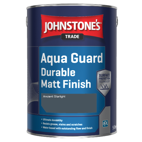 Johnstone's Aqua Guard Durable Matt Finish - Ancient Starlight - 1ltr
