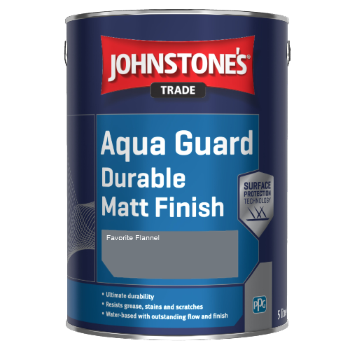 Johnstone's Aqua Guard Durable Matt Finish - Favorite Flannel - 1ltr