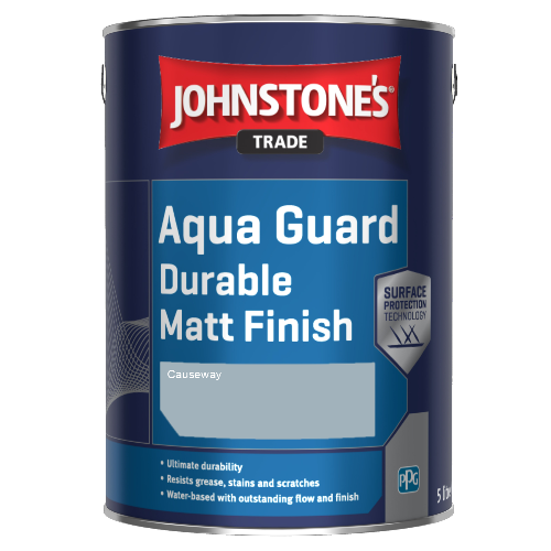 Johnstone's Aqua Guard Durable Matt Finish - Causeway - 1ltr