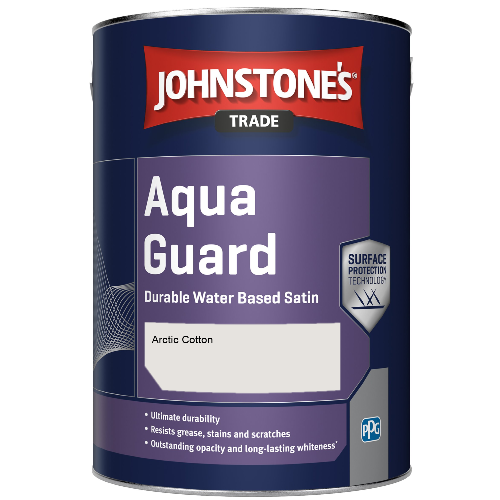 Aqua Guard Durable Water Based Satin - Arctic Cotton - 1ltr