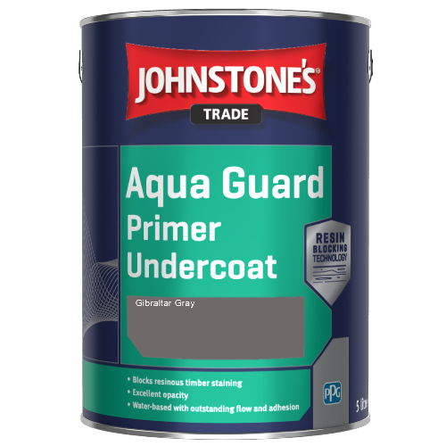 Aqua Guard Primer Undercoat - Gibraltar Gray - 1ltr