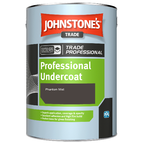 Johnstone's Professional Undercoat spirit based paint - Phantom Mist - 2.5ltr