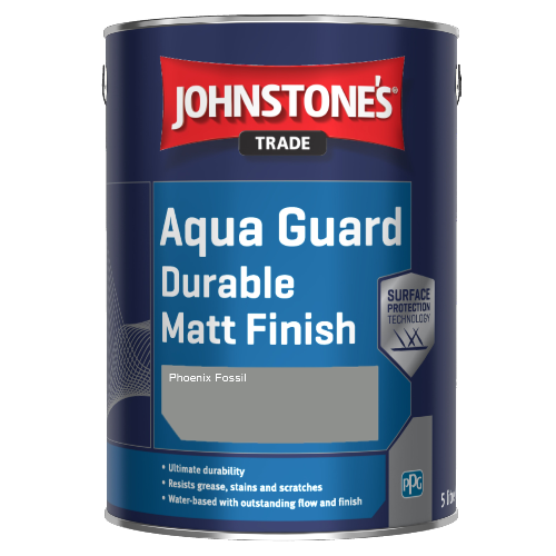 Johnstone's Aqua Guard Durable Matt Finish - Phoenix Fossil - 1ltr