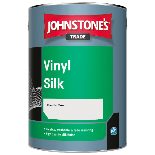 Johnstone's Trade Vinyl Silk emulsion paint - Pacific Pearl - 5ltr