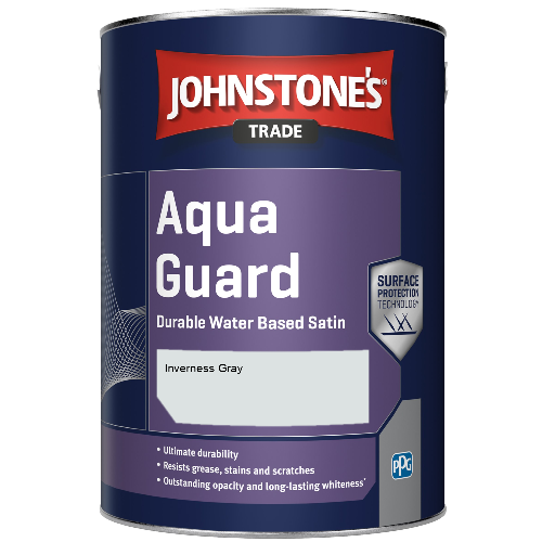 Aqua Guard Durable Water Based Satin - Inverness Gray - 1ltr