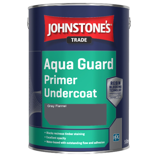 Aqua Guard Primer Undercoat - Gray Flannel - 1ltr