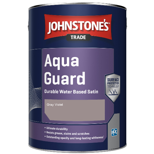Aqua Guard Durable Water Based Satin - Gray Violet - 5ltr