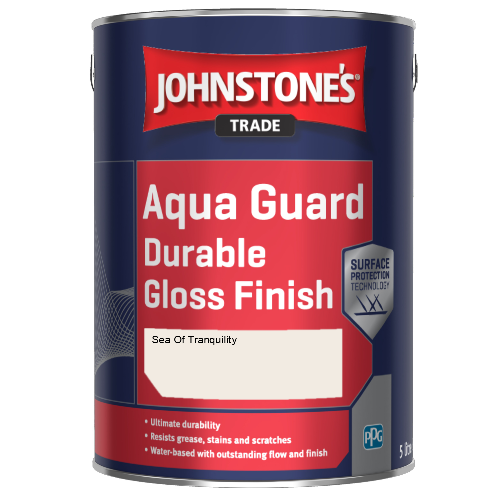 Johnstone's Aqua Guard Durable Gloss Finish - Sea Of Tranquility - 1ltr