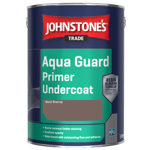 Aqua Guard Primer Undercoat - Bold Brandy - 1ltr