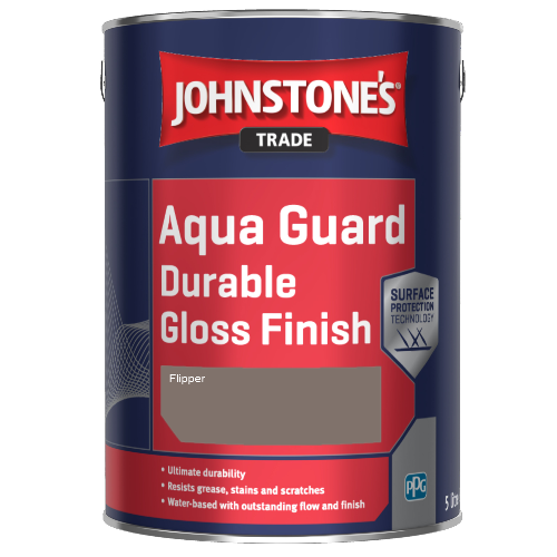 Johnstone's Aqua Guard Durable Gloss Finish - Flipper - 1ltr