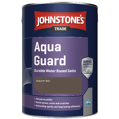 Aqua Guard Durable Water Based Satin - Autumn Soil  - 1ltr