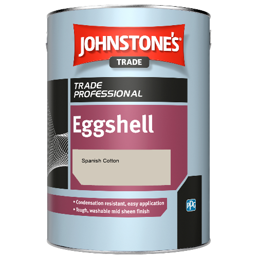 Johnstone's Eggshell spirit based paint - Spanish Cotton - 1ltr