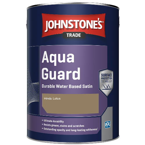 Aqua Guard Durable Water Based Satin - Hindu Lotus - 1ltr