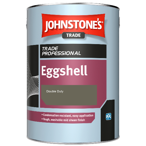 Johnstone's Eggshell spirit based paint - Double Duty - 5ltr
