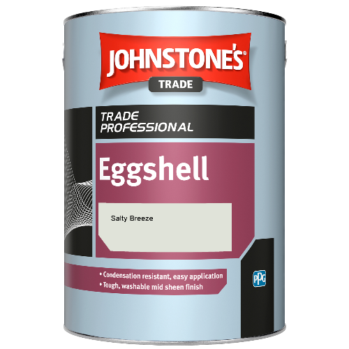 Johnstone's Eggshell spirit based paint - Salty Breeze - 5ltr