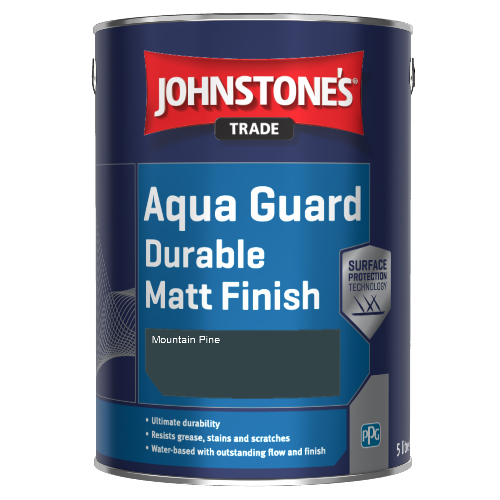 Johnstone's Aqua Guard Durable Matt Finish - Mountain Pine - 1ltr