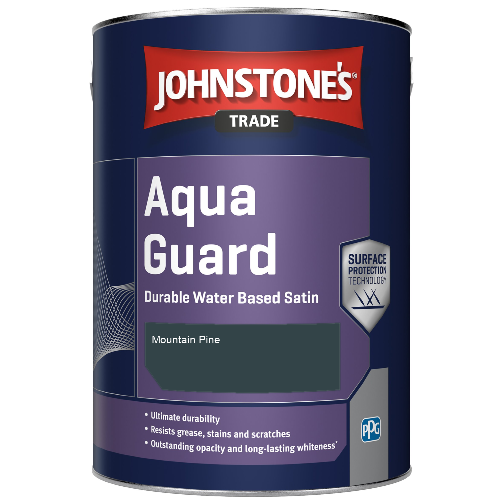 Aqua Guard Durable Water Based Satin - Mountain Pine - 1ltr