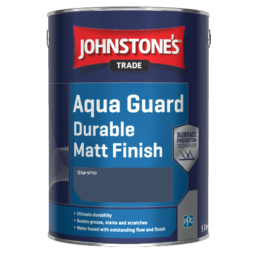 Johnstone's Aqua Guard Durable Matt Finish - Starship - 1ltr