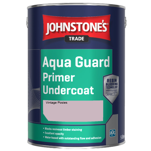 Aqua Guard Primer Undercoat - Vintage Posies - 1ltr