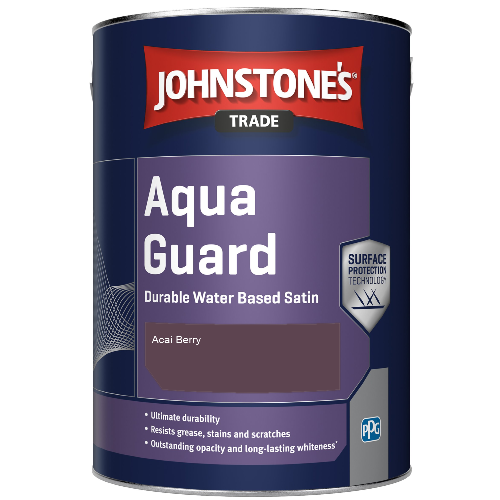 Aqua Guard Durable Water Based Satin - Acai Berry - 1ltr