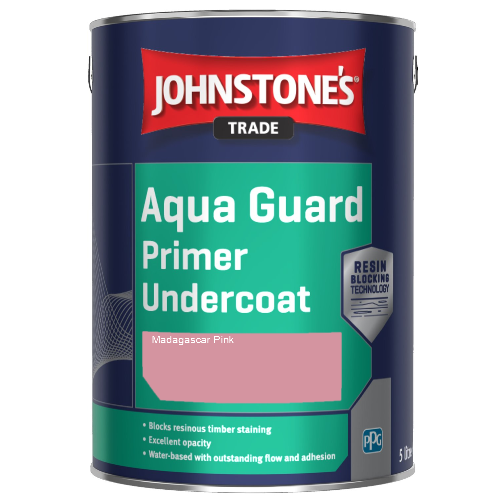 Aqua Guard Primer Undercoat - Madagascar Pink - 1ltr